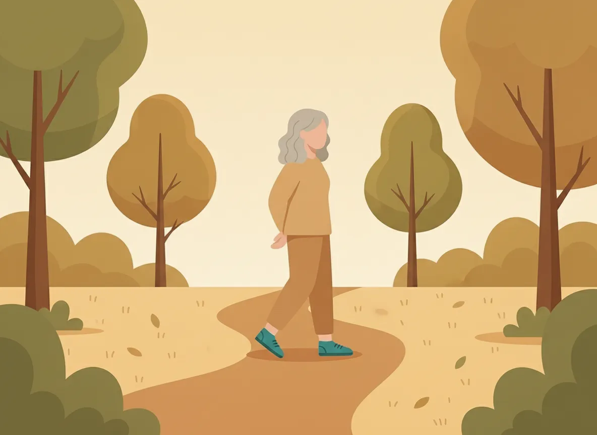 Walking with an anal fissure